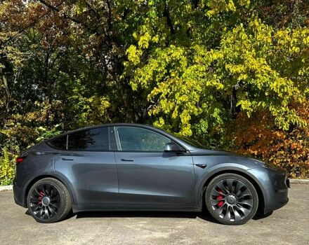 Тесла Model Y 2021 в Каменское - Днепродзержинск на Automoto.ua Серый Тесла Model Y, объемом двигателя 0 л и пробегом 62 тыс. км за 29000 $, фото 5 на Automoto.ua