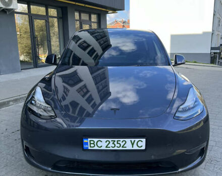 Серый Тесла Model Y, объемом двигателя 0 л и пробегом 57 тыс. км за 23300 $, фото 3 на Automoto.ua