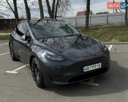 Сірий Тесла Model Y, об'ємом двигуна 0 л та пробігом 96 тис. км за 27500 $, фото 2 на Automoto.ua
