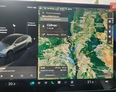 Серый Тесла Model Y, объемом двигателя 0 л и пробегом 97 тыс. км за 25000 $, фото 6 на Automoto.ua