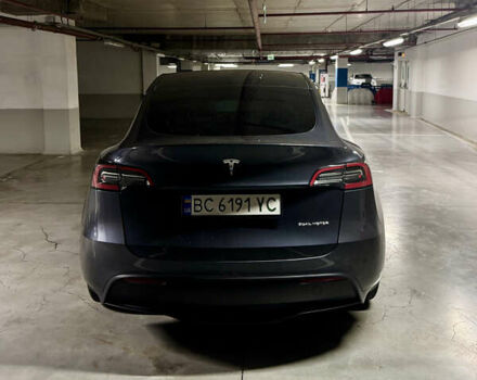 Серый Тесла Model Y, объемом двигателя 0 л и пробегом 84 тыс. км за 21499 $, фото 9 на Automoto.ua