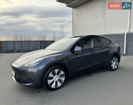 Серый Тесла Model Y, объемом двигателя 0 л и пробегом 38 тыс. км за 28900 $, фото 14 на Automoto.ua