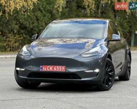 Серый Тесла Model Y, объемом двигателя 0 л и пробегом 211 тыс. км за 18950 $, фото 15 на Automoto.ua