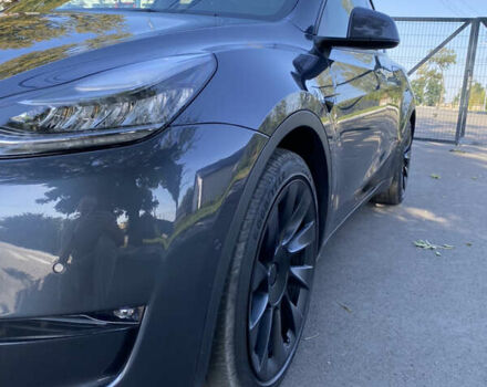 Серый Тесла Model Y, объемом двигателя 0 л и пробегом 73 тыс. км за 25000 $, фото 14 на Automoto.ua
