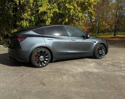Тесла Model Y 2021 в Каменское - Днепродзержинск на Automoto.ua Серый Тесла Model Y, объемом двигателя 0 л и пробегом 62 тыс. км за 29000 $, фото 18 на Automoto.ua