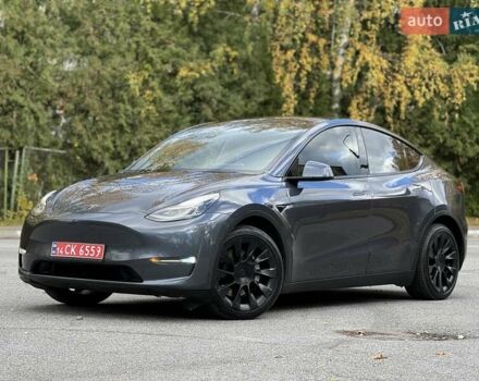 Серый Тесла Model Y, объемом двигателя 0 л и пробегом 211 тыс. км за 18950 $, фото 16 на Automoto.ua