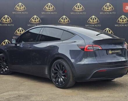 Серый Тесла Model Y, объемом двигателя 0 л и пробегом 97 тыс. км за 25300 $, фото 3 на Automoto.ua