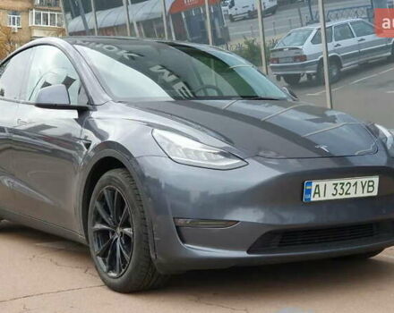 Серый Тесла Model Y, объемом двигателя 0 л и пробегом 84 тыс. км за 24999 $, фото 11 на Automoto.ua