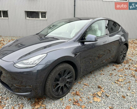 Сірий Тесла Model Y, об'ємом двигуна 0 л та пробігом 34 тис. км за 24500 $, фото 1 на Automoto.ua