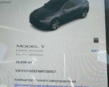 Серый Тесла Model Y, объемом двигателя 0 л и пробегом 38 тыс. км за 37500 $, фото 23 на Automoto.ua