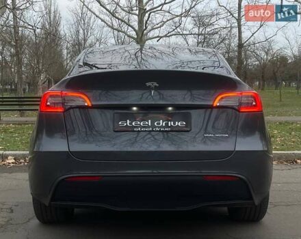 Серый Тесла Model Y, объемом двигателя 0 л и пробегом 92 тыс. км за 24499 $, фото 5 на Automoto.ua