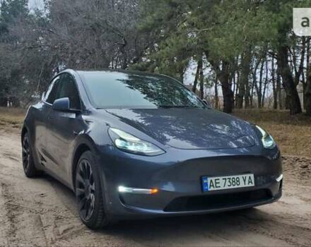 Серый Тесла Model Y, объемом двигателя 0 л и пробегом 35 тыс. км за 31500 $, фото 6 на Automoto.ua