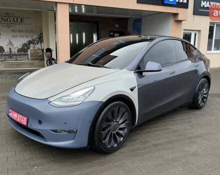 Серый Тесла Model Y, объемом двигателя 0 л и пробегом 138 тыс. км за 20200 $, фото 1 на Automoto.ua