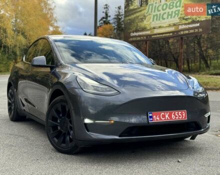 Серый Тесла Model Y, объемом двигателя 0 л и пробегом 211 тыс. км за 18950 $, фото 7 на Automoto.ua