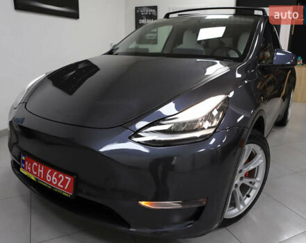 Серый Тесла Model Y, объемом двигателя 0 л и пробегом 119 тыс. км за 21900 $, фото 15 на Automoto.ua