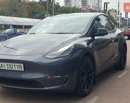 Тесла Model Y 2021 в Киеве на Automoto.ua Серый Тесла Model Y, объемом двигателя 0 л и пробегом 84 тыс. км за 27900 $, фото 2 на Automoto.ua