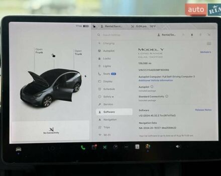 Серый Тесла Model Y, объемом двигателя 0 л и пробегом 225 тыс. км за 17900 $, фото 7 на Automoto.ua