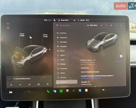 Сірий Тесла Model Y, об'ємом двигуна 0 л та пробігом 180 тис. км за 16900 $, фото 18 на Automoto.ua