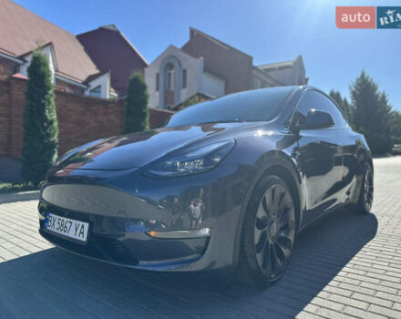 Сірий Тесла Model Y, об'ємом двигуна 0 л та пробігом 97 тис. км за 23900 $, фото 2 на Automoto.ua