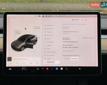 Серый Тесла Model Y, объемом двигателя 0 л и пробегом 92 тыс. км за 24499 $, фото 12 на Automoto.ua