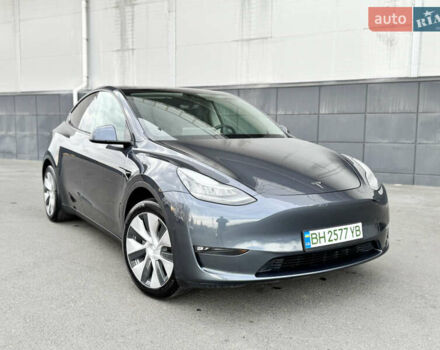 Серый Тесла Model Y, объемом двигателя 0 л и пробегом 38 тыс. км за 28900 $, фото 76 на Automoto.ua