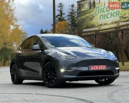 Серый Тесла Model Y, объемом двигателя 0 л и пробегом 211 тыс. км за 18950 $, фото 4 на Automoto.ua