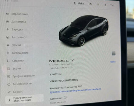 Серый Тесла Model Y, объемом двигателя 0 л и пробегом 44 тыс. км за 26000 $, фото 58 на Automoto.ua