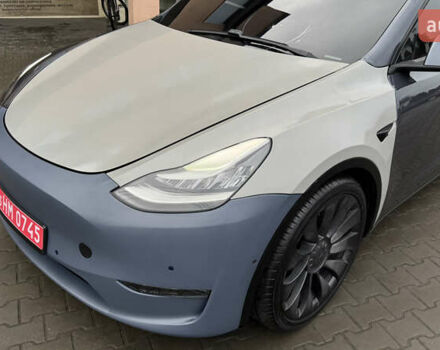 Серый Тесла Model Y, объемом двигателя 0 л и пробегом 138 тыс. км за 20200 $, фото 19 на Automoto.ua