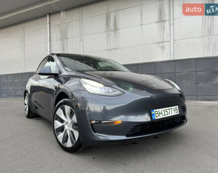 Серый Тесла Model Y, объемом двигателя 0 л и пробегом 38 тыс. км за 28900 $, фото 80 на Automoto.ua