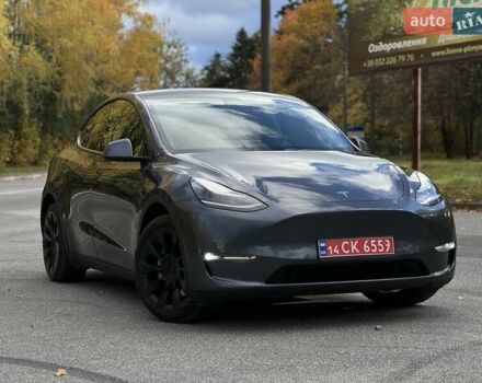 Серый Тесла Model Y, объемом двигателя 0 л и пробегом 211 тыс. км за 18950 $, фото 1 на Automoto.ua