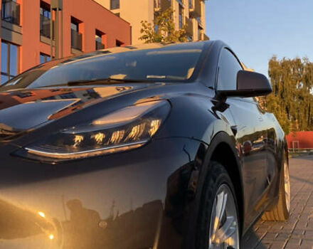 Серый Тесла Model Y, объемом двигателя 0 л и пробегом 98 тыс. км за 25300 $, фото 5 на Automoto.ua