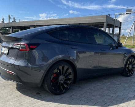 Серый Тесла Model Y, объемом двигателя 0 л и пробегом 69 тыс. км за 24100 $, фото 5 на Automoto.ua