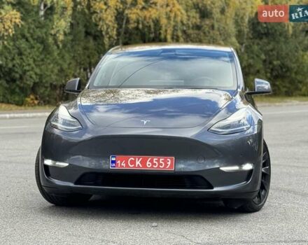 Серый Тесла Model Y, объемом двигателя 0 л и пробегом 211 тыс. км за 18950 $, фото 11 на Automoto.ua
