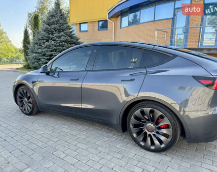 Серый Тесла Model Y, объемом двигателя 0 л и пробегом 107 тыс. км за 29800 $, фото 7 на Automoto.ua