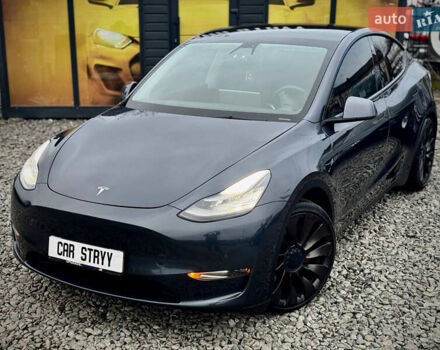 Серый Тесла Model Y, объемом двигателя 0 л и пробегом 107 тыс. км за 23999 $, фото 13 на Automoto.ua