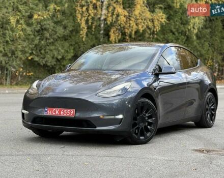 Серый Тесла Model Y, объемом двигателя 0 л и пробегом 211 тыс. км за 18950 $, фото 14 на Automoto.ua