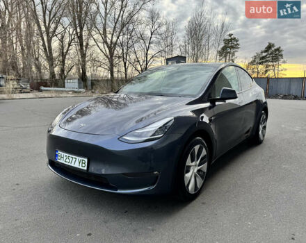 Серый Тесла Model Y, объемом двигателя 0 л и пробегом 38 тыс. км за 28900 $, фото 56 на Automoto.ua