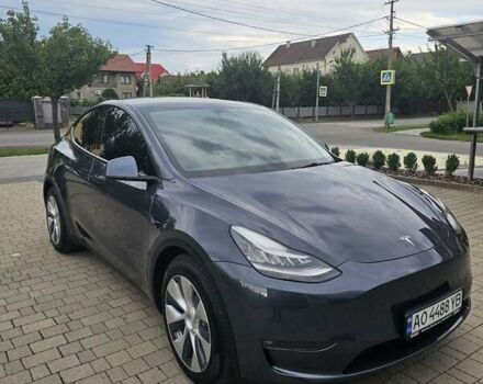 Тесла Model Y 2021 в Мукачеве на Automoto.ua Серый Тесла Model Y, объемом двигателя 0 л и пробегом 62 тыс. км за 26950 $, фото 4 на Automoto.ua