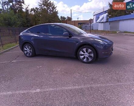 Серый Тесла Model Y, объемом двигателя 0 л и пробегом 80 тыс. км за 25000 $, фото 3 на Automoto.ua