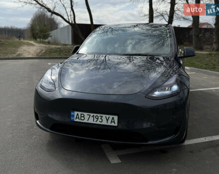 Серый Тесла Model Y, объемом двигателя 0 л и пробегом 96 тыс. км за 27500 $, фото 14 на Automoto.ua