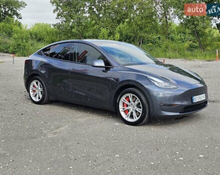Серый Тесла Model Y, объемом двигателя 0 л и пробегом 6 тыс. км за 25500 $, фото 6 на Automoto.ua
