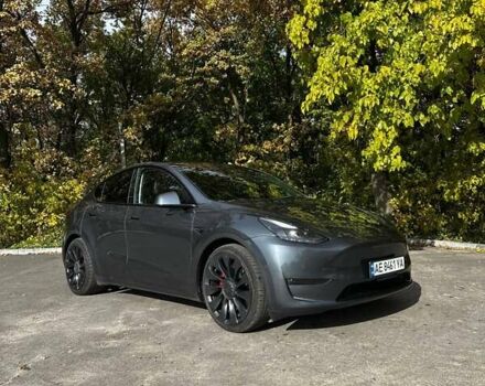 Тесла Model Y 2021 в Каменское - Днепродзержинск на Automoto.ua Серый Тесла Model Y, объемом двигателя 0 л и пробегом 62 тыс. км за 29000 $, фото 15 на Automoto.ua