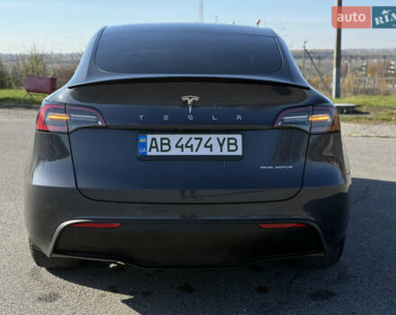 Серый Тесла Model Y, объемом двигателя 0 л и пробегом 44 тыс. км за 26000 $, фото 5 на Automoto.ua