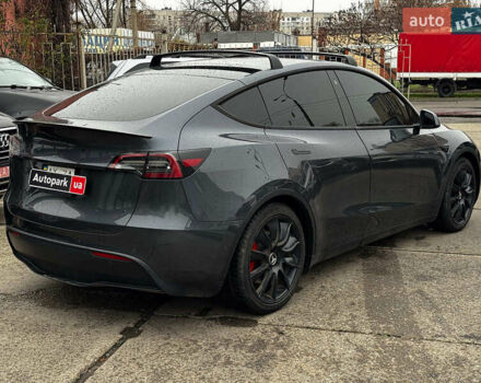 Серый Тесла Model Y, объемом двигателя 0 л и пробегом 98 тыс. км за 29490 $, фото 5 на Automoto.ua