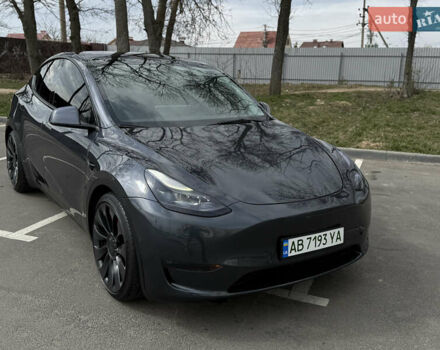 Серый Тесла Model Y, объемом двигателя 0 л и пробегом 96 тыс. км за 27500 $, фото 7 на Automoto.ua