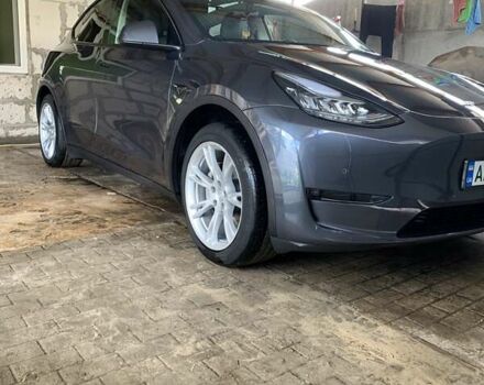 Серый Тесла Model Y, объемом двигателя 0 л и пробегом 90 тыс. км за 22000 $, фото 15 на Automoto.ua