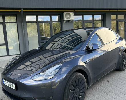 Серый Тесла Model Y, объемом двигателя 0 л и пробегом 57 тыс. км за 23300 $, фото 4 на Automoto.ua