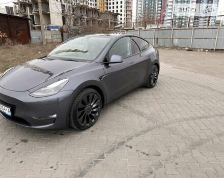 Серый Тесла Model Y, объемом двигателя 0 л и пробегом 52 тыс. км за 39000 $, фото 8 на Automoto.ua