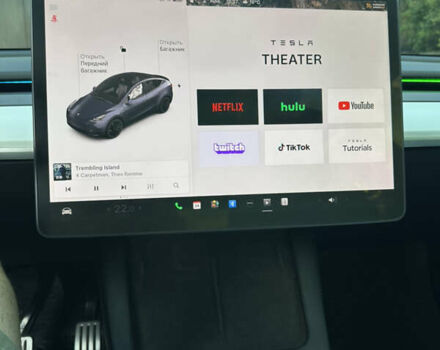 Серый Тесла Model Y, объемом двигателя 0 л и пробегом 58 тыс. км за 29999 $, фото 14 на Automoto.ua
