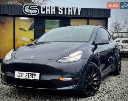 Серый Тесла Model Y, объемом двигателя 0 л и пробегом 107 тыс. км за 23999 $, фото 12 на Automoto.ua
